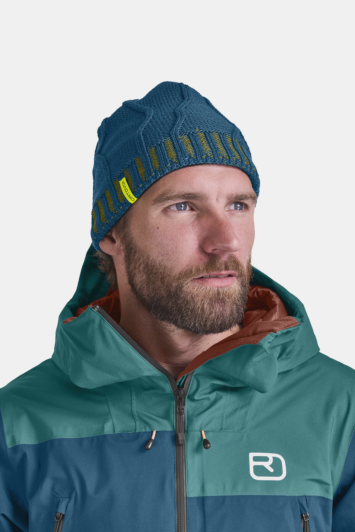 ORTOVOX MERINO TANGRAM KNIT BEANIE Beanies ORTOVOX